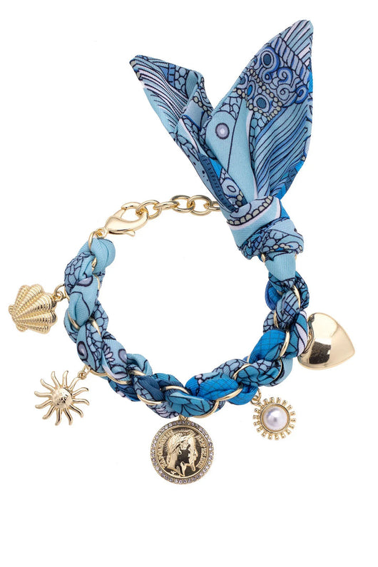 Scarf Charm Bracelet | Gabby