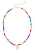 Ruthie Rainbow Initial Necklace