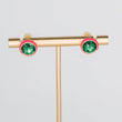 Maisson Wrap Earring | Pink/Green