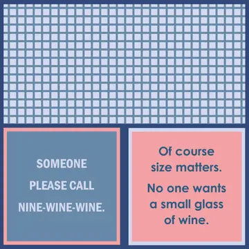 Drinks on Me Napkin | Of Course Size Matters
