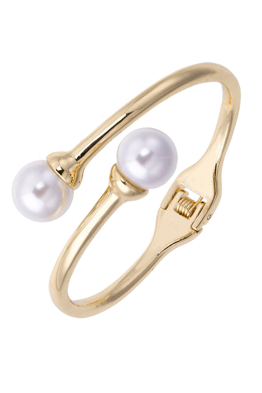 Maribal Pearl Crossover Bangle
