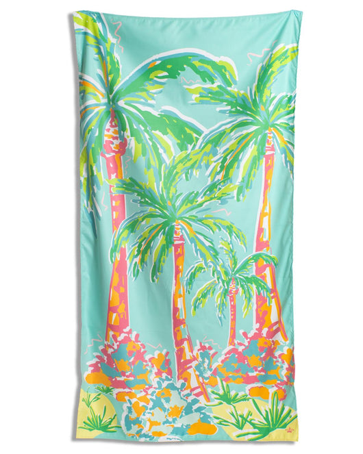 Giant Beach Towel • Caribbean Palm