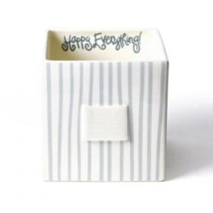Medium Nesting Cube | Stone Stripe