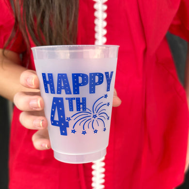 Happy 4th Frost Flex Cups