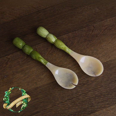 Rio Bubble Salad Servers | Green