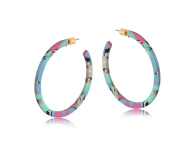 Kathryn Hoops | Pink + Blue