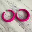 Bermuda Hoops | Fuchsia
