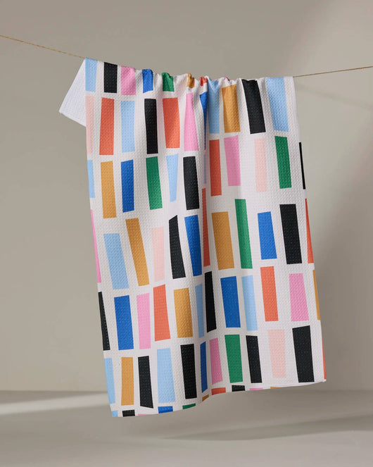 Geometry Tea Towel | Bricks