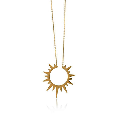 Helios Sunburst Necklace