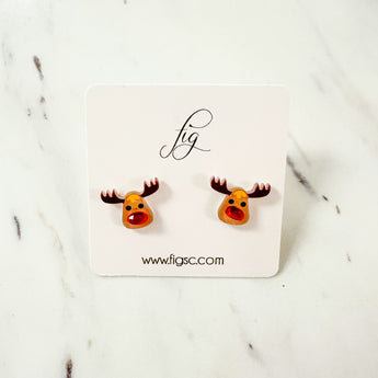 Rudolph Earrings