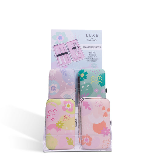 Floral Manicure Kit | Peach