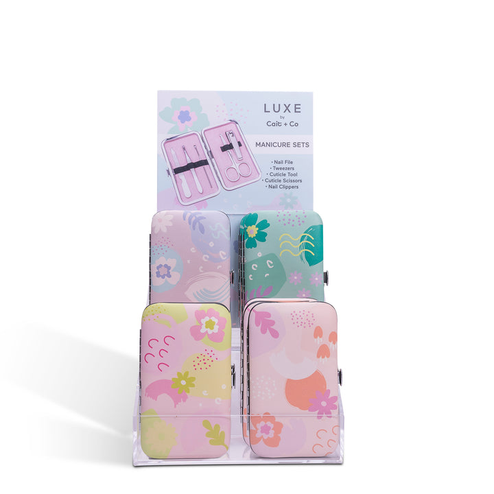 Floral Manicure Kit | Purple