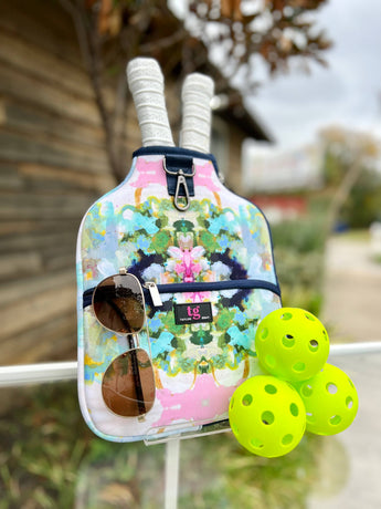 Pickleball Paddle Cover | Nantucket Bloom