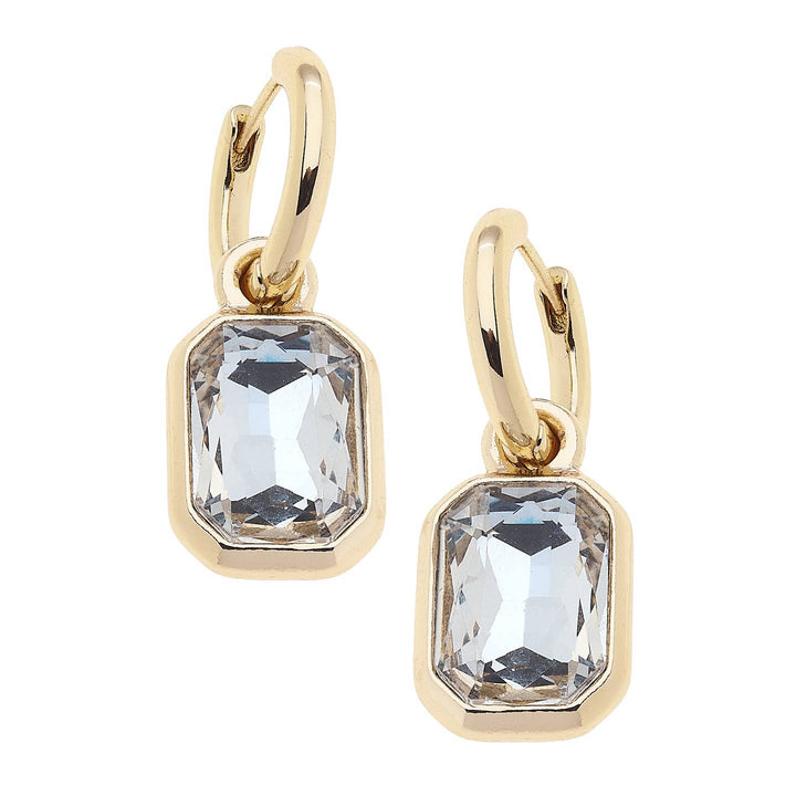 Reagyn Rhinestone Earrings l Clear