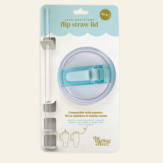 Flip Straw Lid 40 oz. | Blue