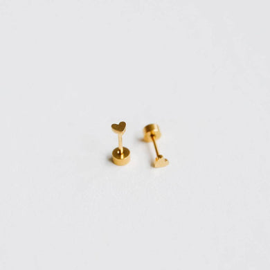 Mini Heart | Gold