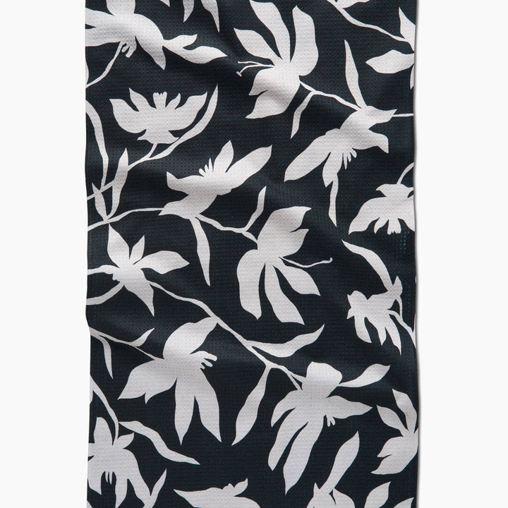 Geometry Kitchen Towel | Midnight Petal