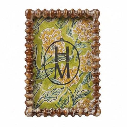 Marbled Frame • Brown