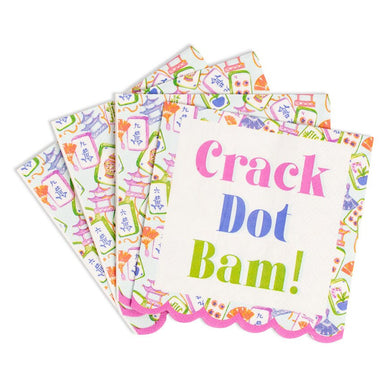 Crack Dot Bam Cocktail Napkins