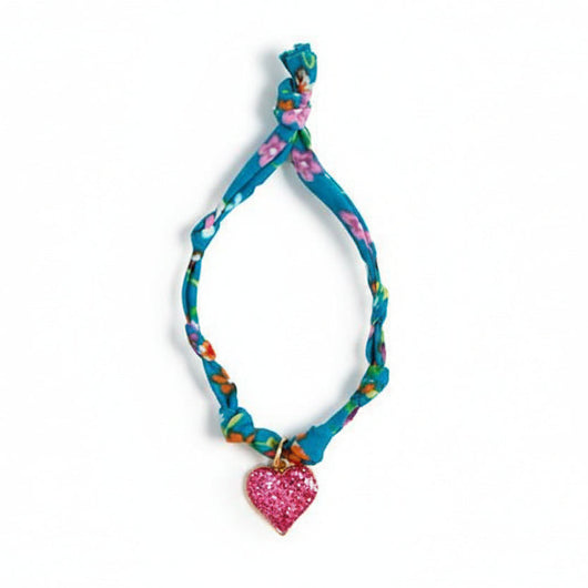 Happy Blooms Bracelet | Glitter Heart
