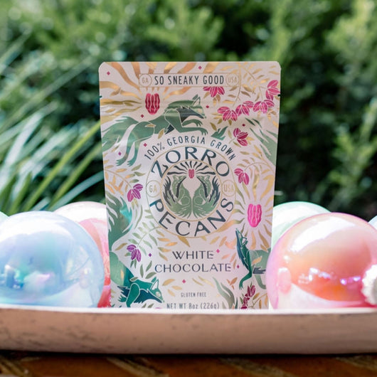 Zorro Pecans | White Chocolate