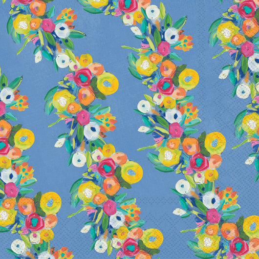 Cheerful Blossoms Luncheon Napkins