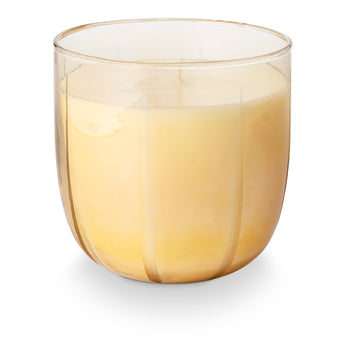 Glittering Garland Large Glitz Glass Candle