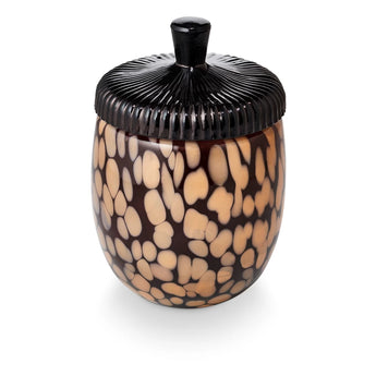 Midnight Pumpkin | Glass Acorn Candle