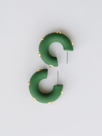 Candace Earrings | Forest