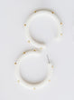 Candace Earrings | White