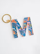 Forever Floral Initial Keychain