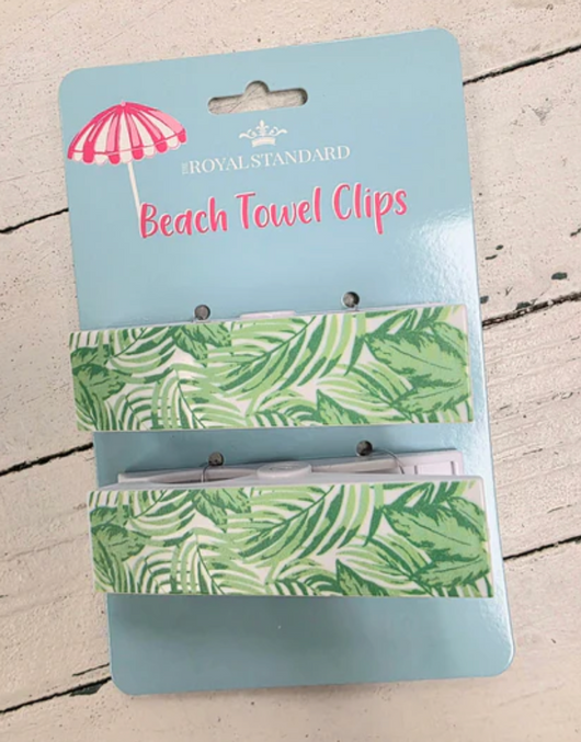 Beach Towel Clips | Green Tamarindo