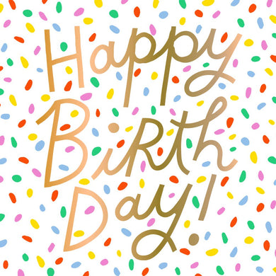 Happy Birthday Cocktail Napkins