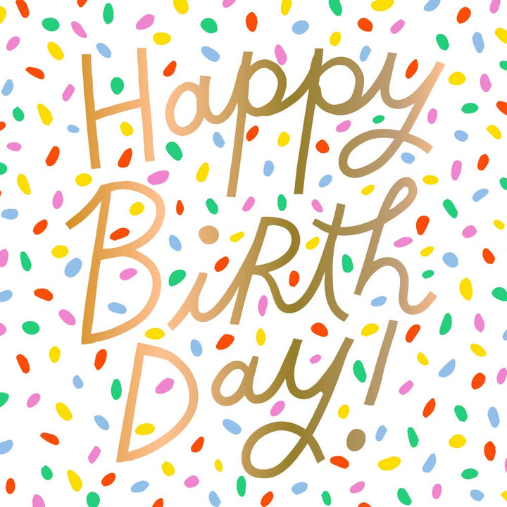 Happy Birthday Cocktail Napkins