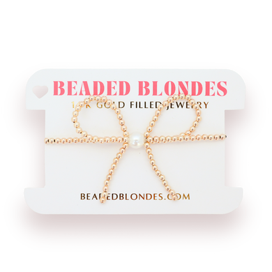 Gold Bow Bracelet