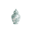 Sakura Small Ginger Jar • Lamb's Ear Blue