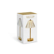 Gold + Acrylic Table Lamp