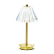 Gold + Acrylic Table Lamp