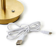 Gold + Acrylic Table Lamp