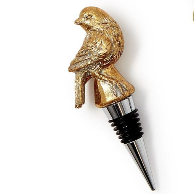 Golden Bird Bottle Stopper | Molly