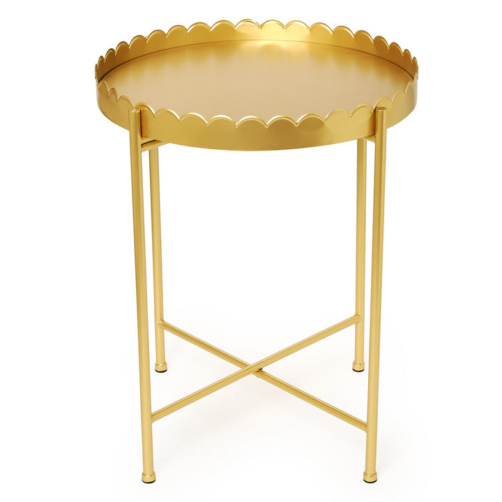 Gold Scallop Table