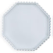 Octagonal Tray | White