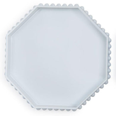Octagonal Tray | White