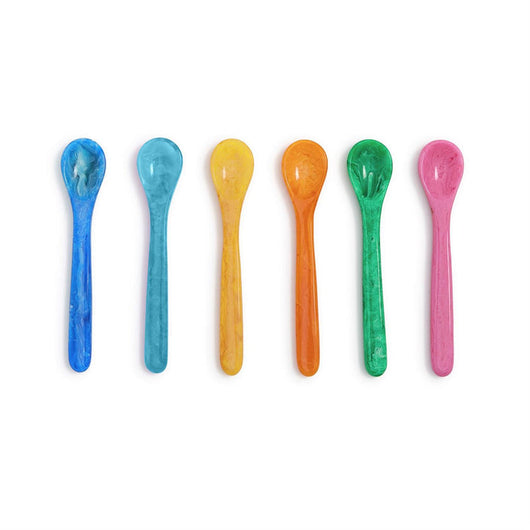 Brightside Appetizer Spoon • Orange