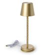 Beaded Table Lamp | Gold