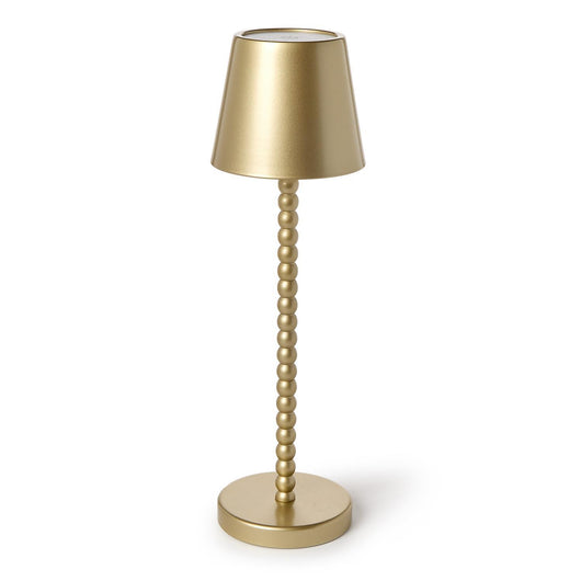 Beaded Table Lamp | Gold