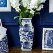 Chrysanthemum Hand-Painted Vases | Large