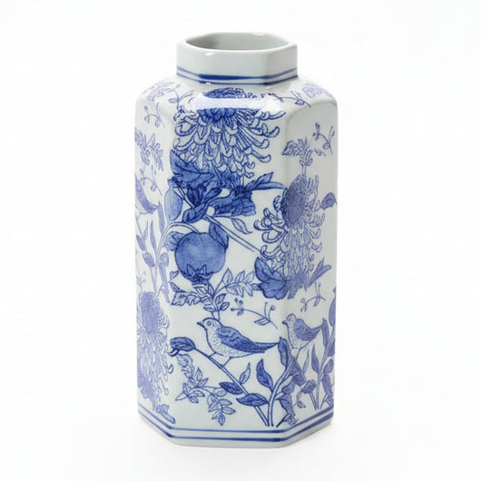 Chrysanthemum Hand-Painted Vases | Medium