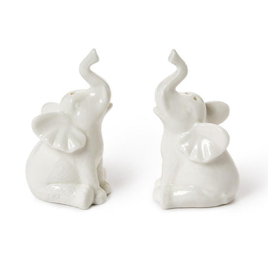 Lucky Elephants Salt and Pepper Shakers
