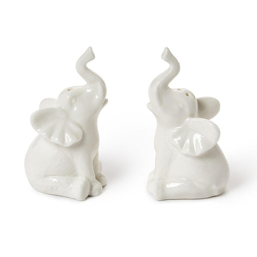 Lucky Elephants Salt and Pepper Shakers